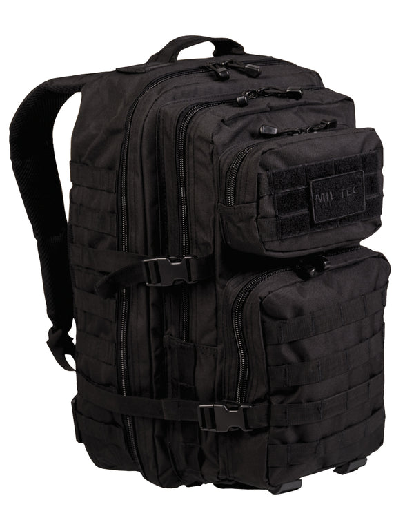 US Assault Pack L -reppu, musta