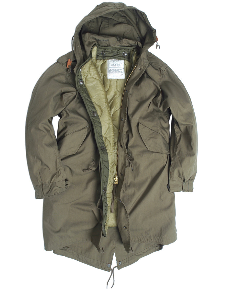 US SHELL KAPUZENPARKA M 51 M FU oliivi