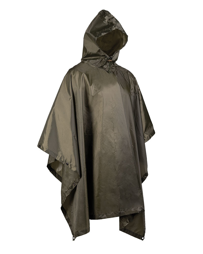 Poncho 'basic' PE ripstop 260 koko