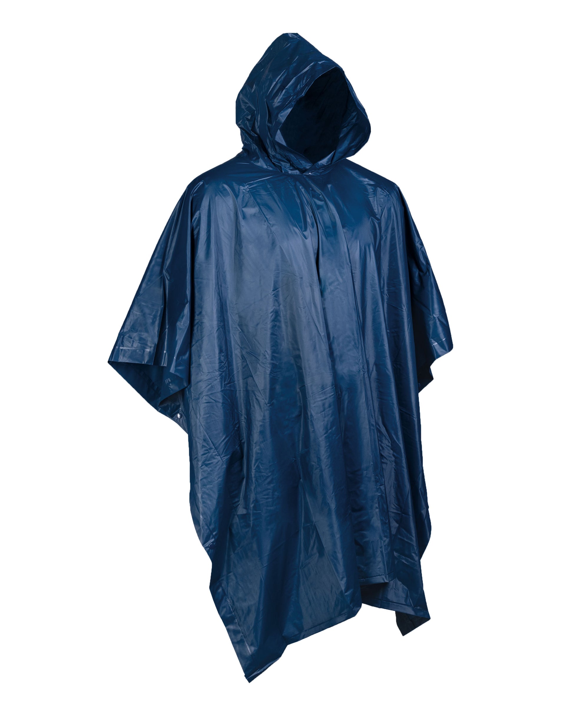 Poncho VINYL DK sininen-1
