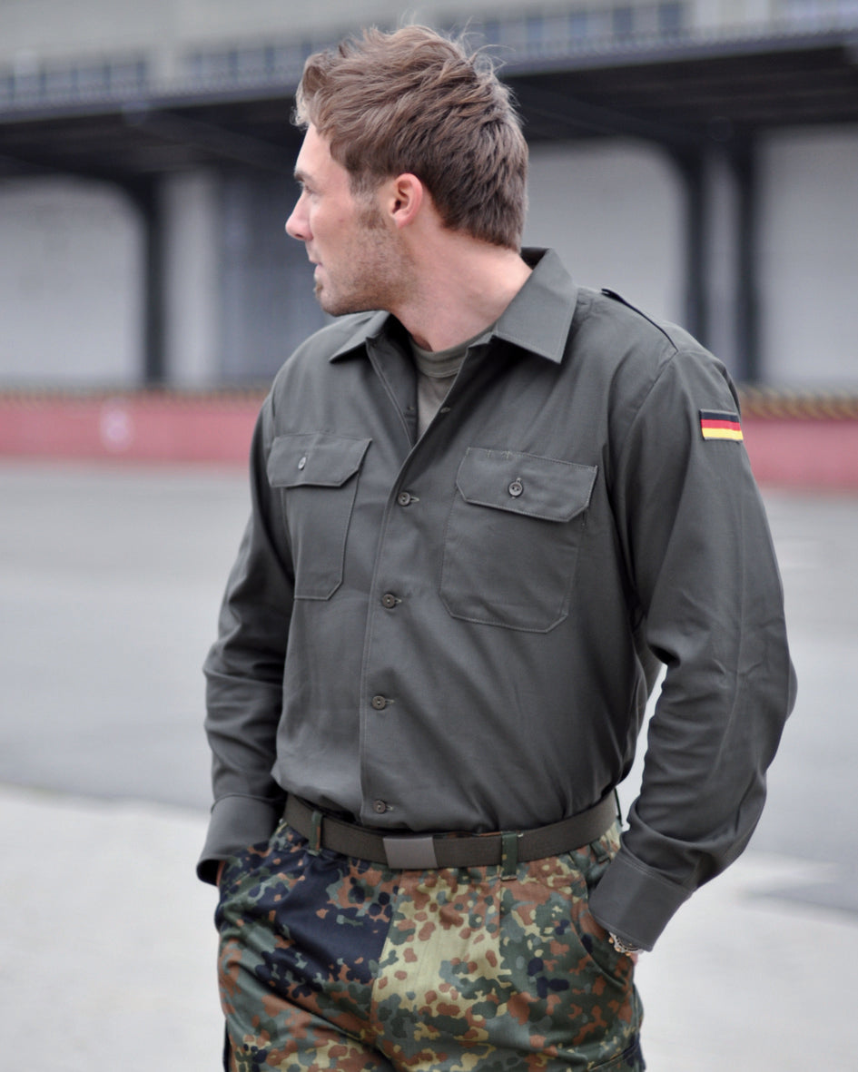 Bundeswehr kenttäpaita oliivi NEUFERT-1