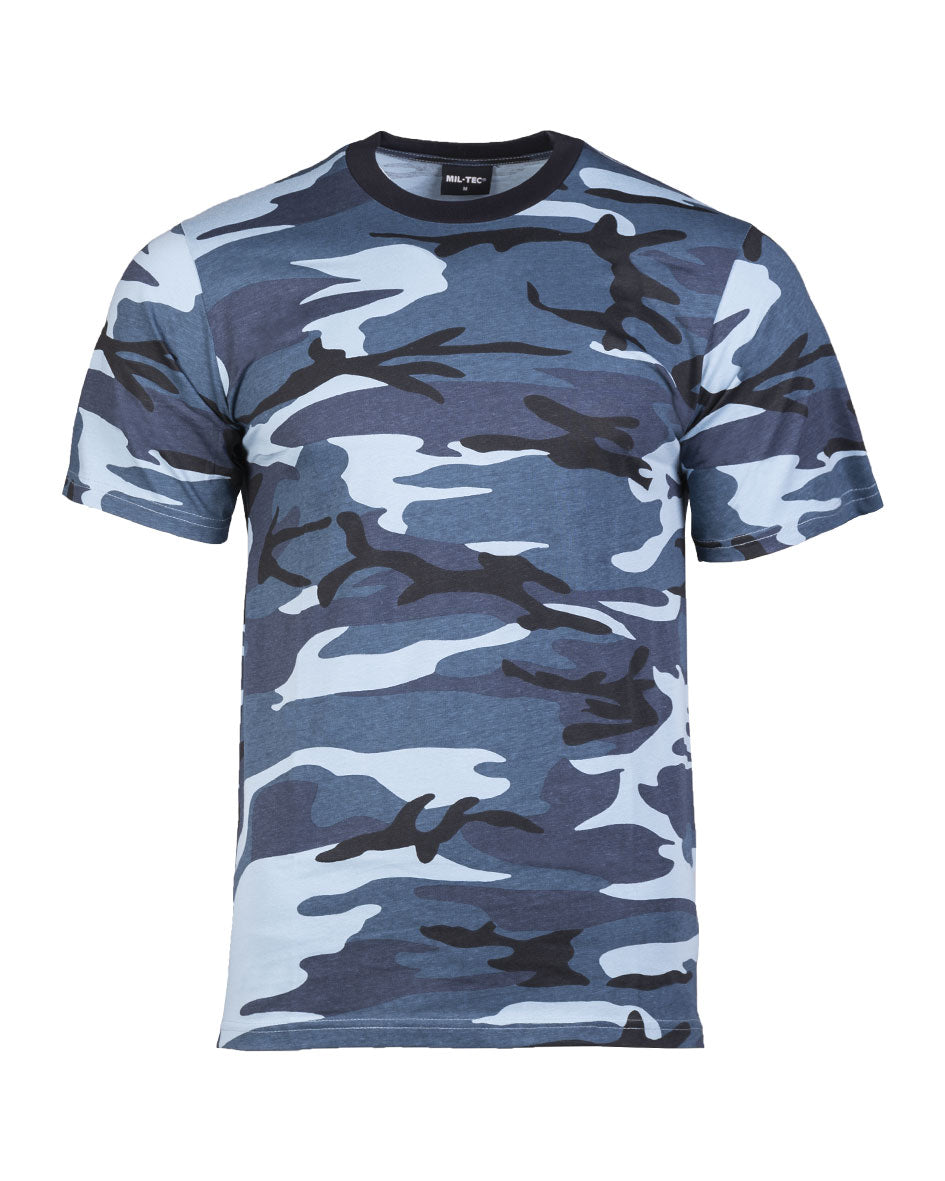 T - paita maasto SKY BLUE-1