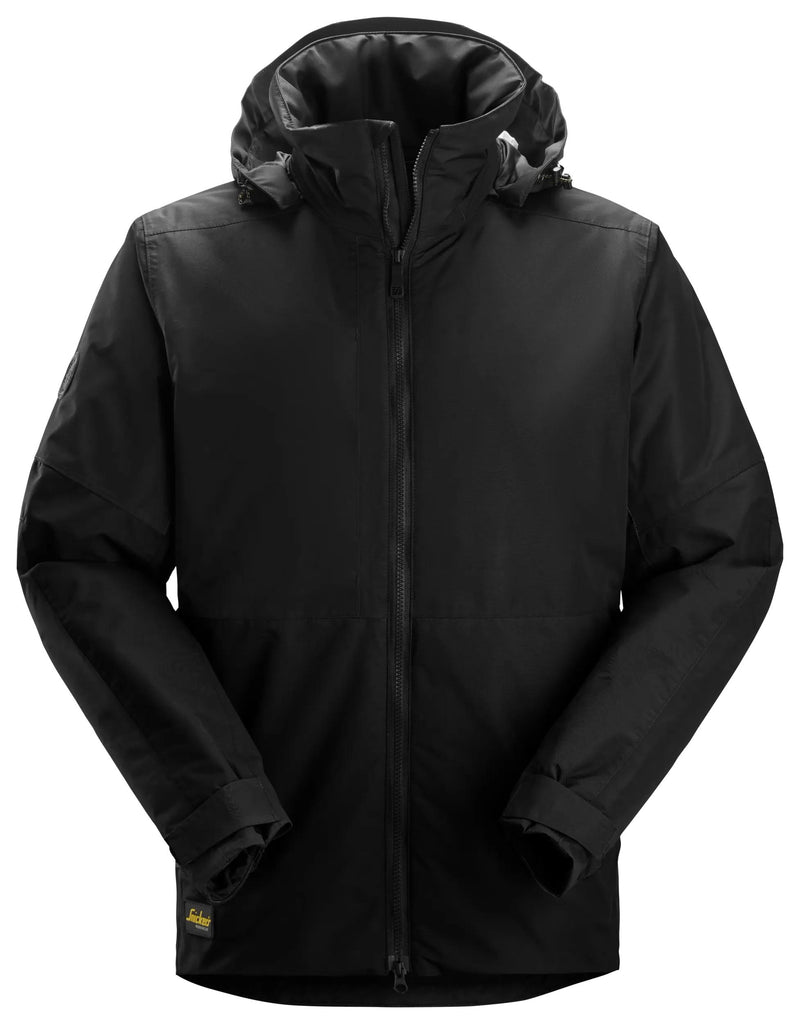 Vedenpitävä toppatakki - Black/Black
