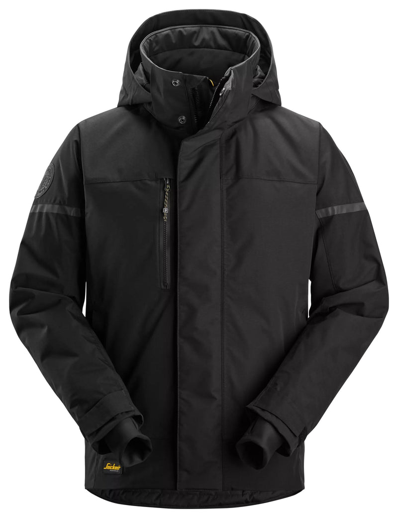 Vedenpitävä toppatakki - Black/Black