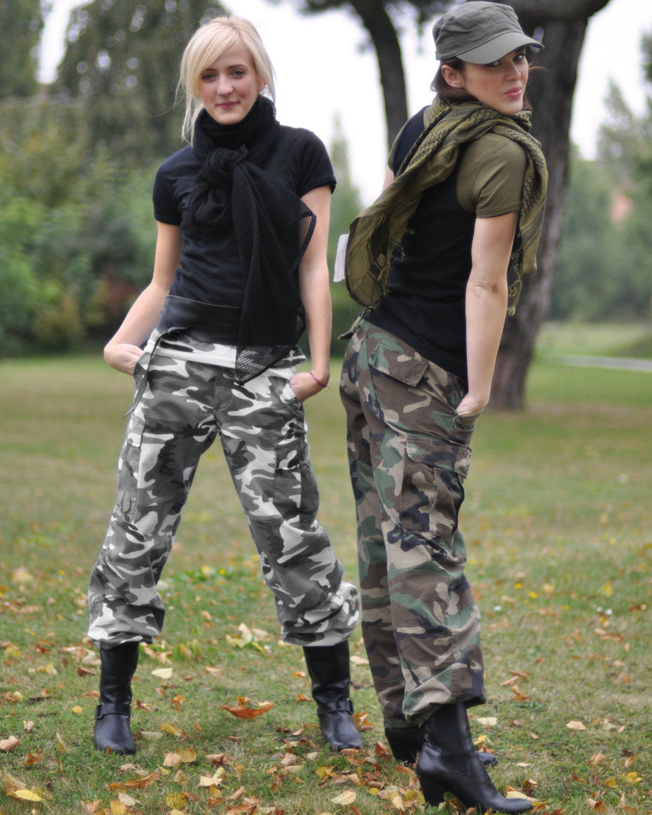 US BDU housut WOMAN ripstop esipesty