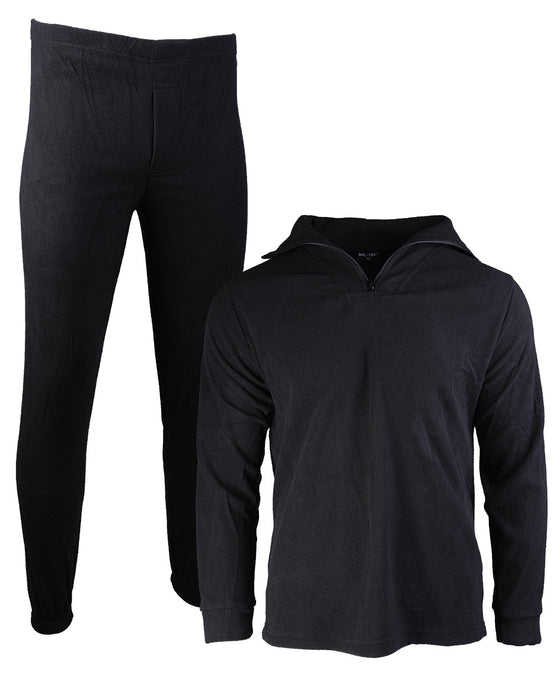 Alusasu THERMOFLEECE vetoketjulla SCHW