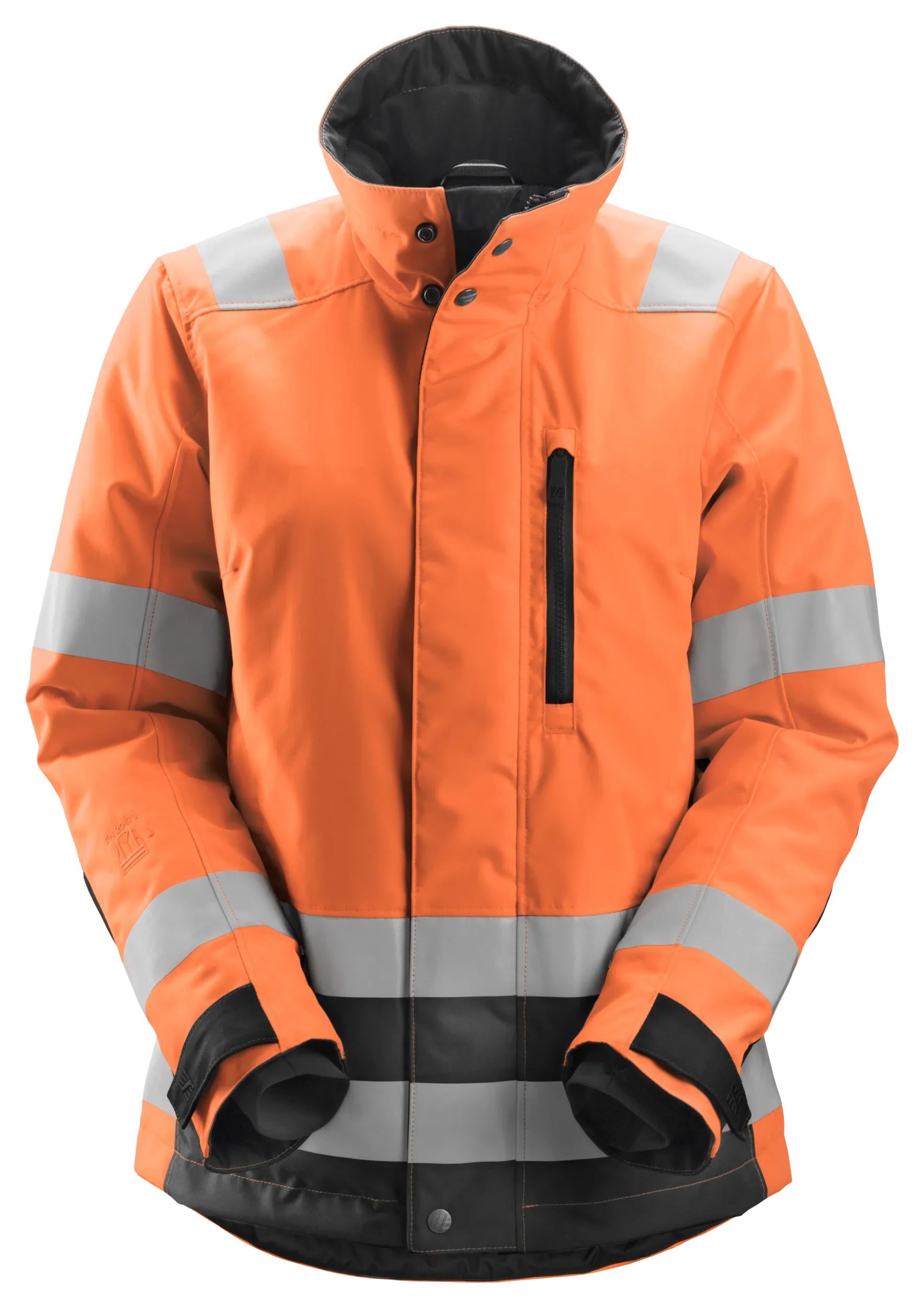 luokka 2/3, naisten 37.5®-talvitakki - High Visibility Orange/Black