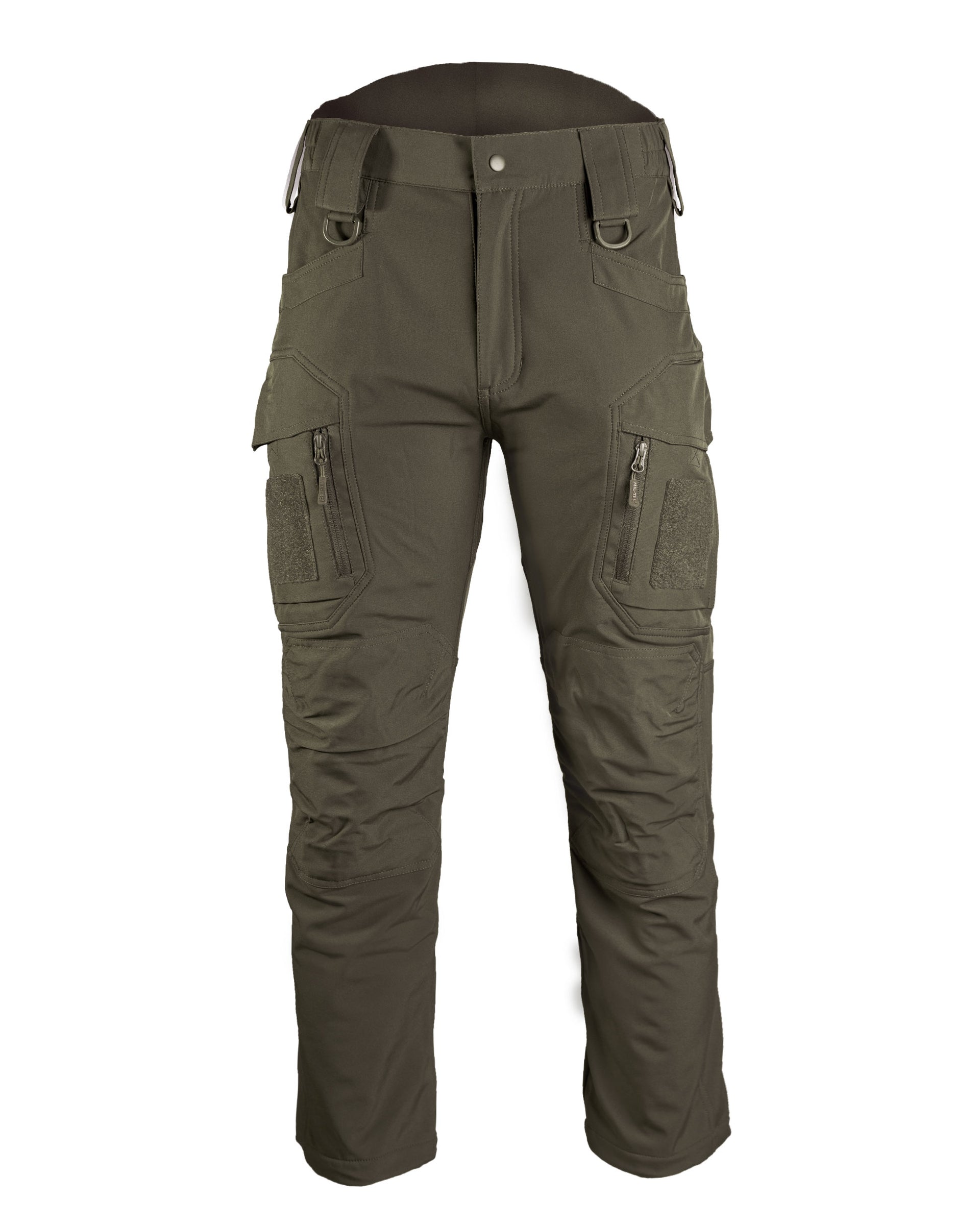 Softshell housut 'ASSAULT' ranger vihreä