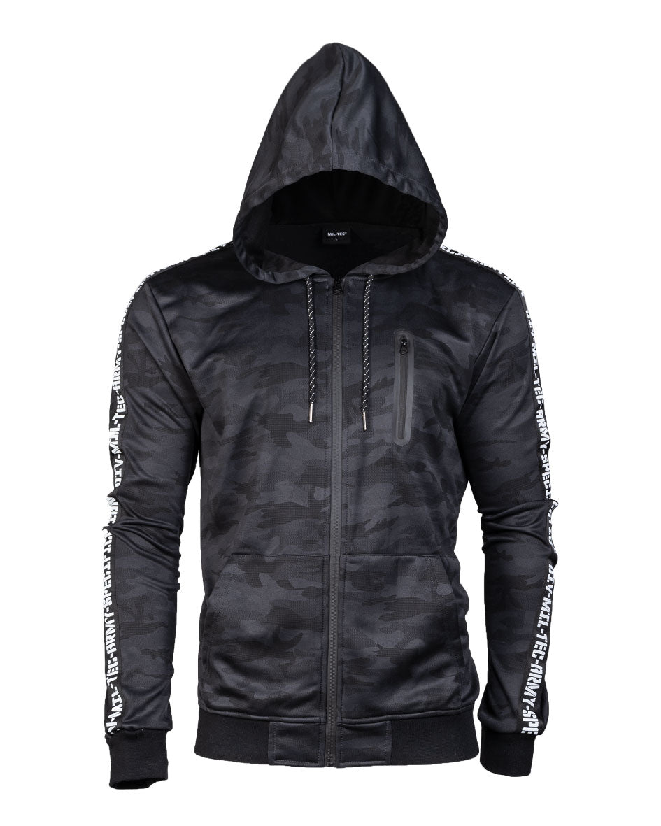 TRAININGSJACKE MIL - TEC tumma maastokuvio