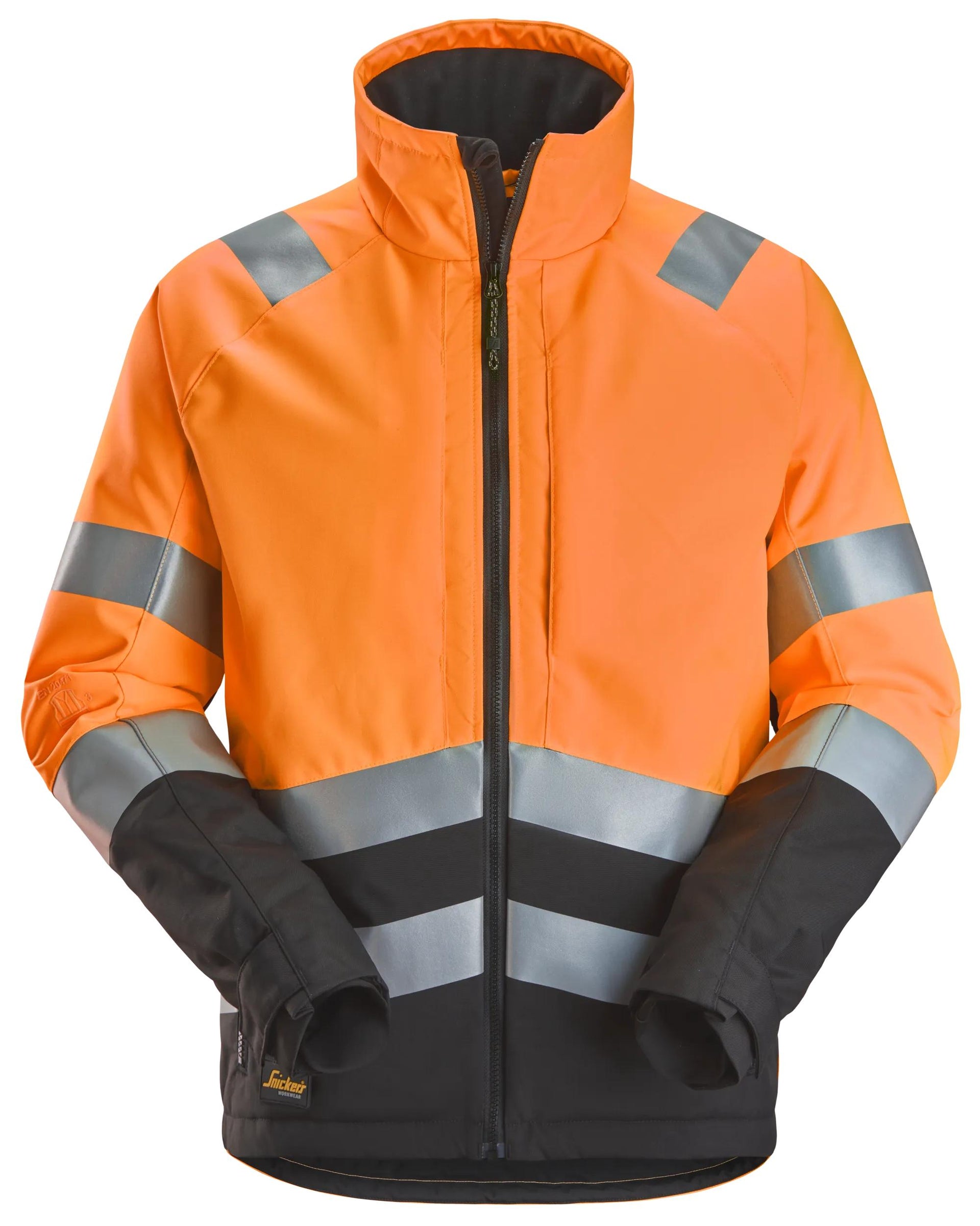 luokka 2/3, talvitakki - High Visibility Orange/Black