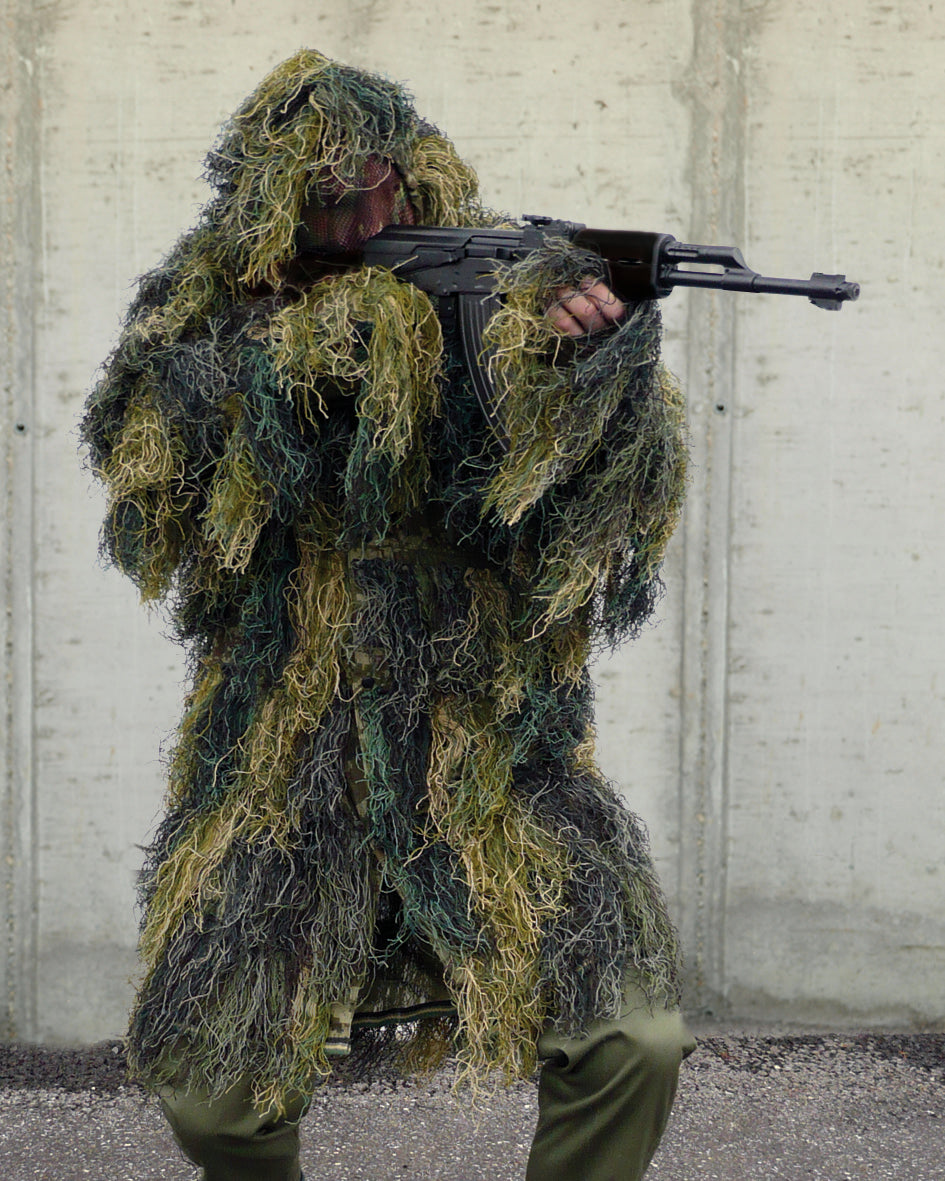 GHILLIE parka 'ANTI FIRE' PRO woodland