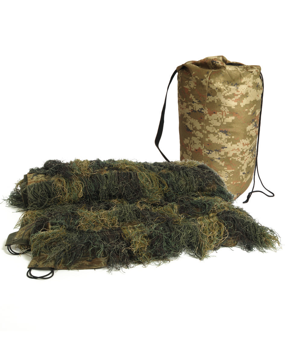 GHILLIE COVER 'ANTI FIRE' PRO 140 X 100 CM woodland-1