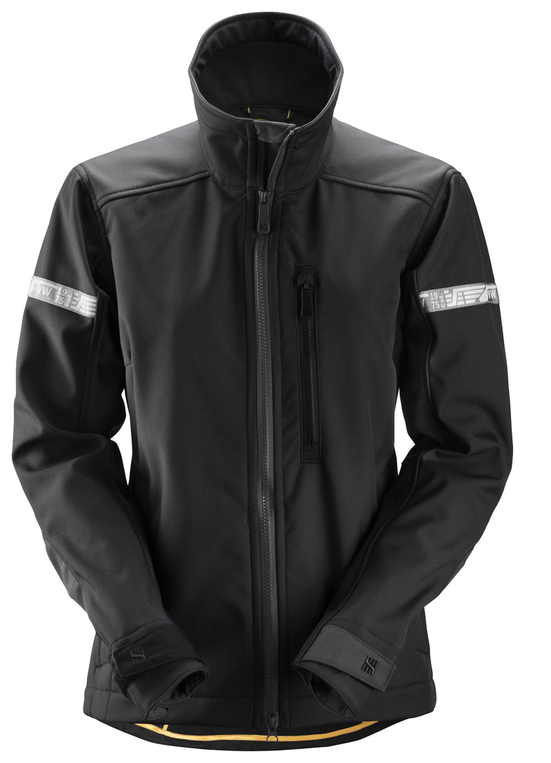 Naisten softshell-työtakki - Musta