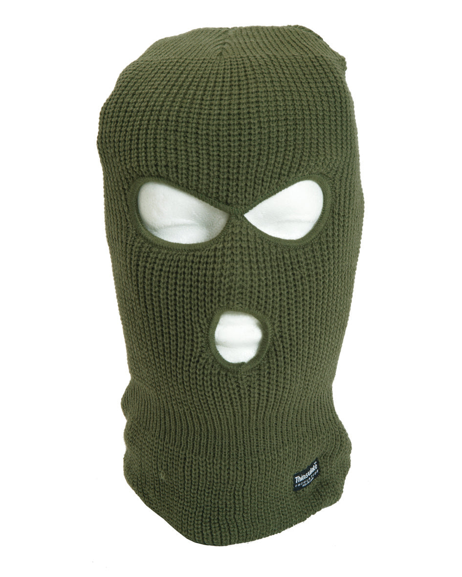 Päähinehuppu BALACLAVA 3 - LOCH THINSULATEOLIV-1