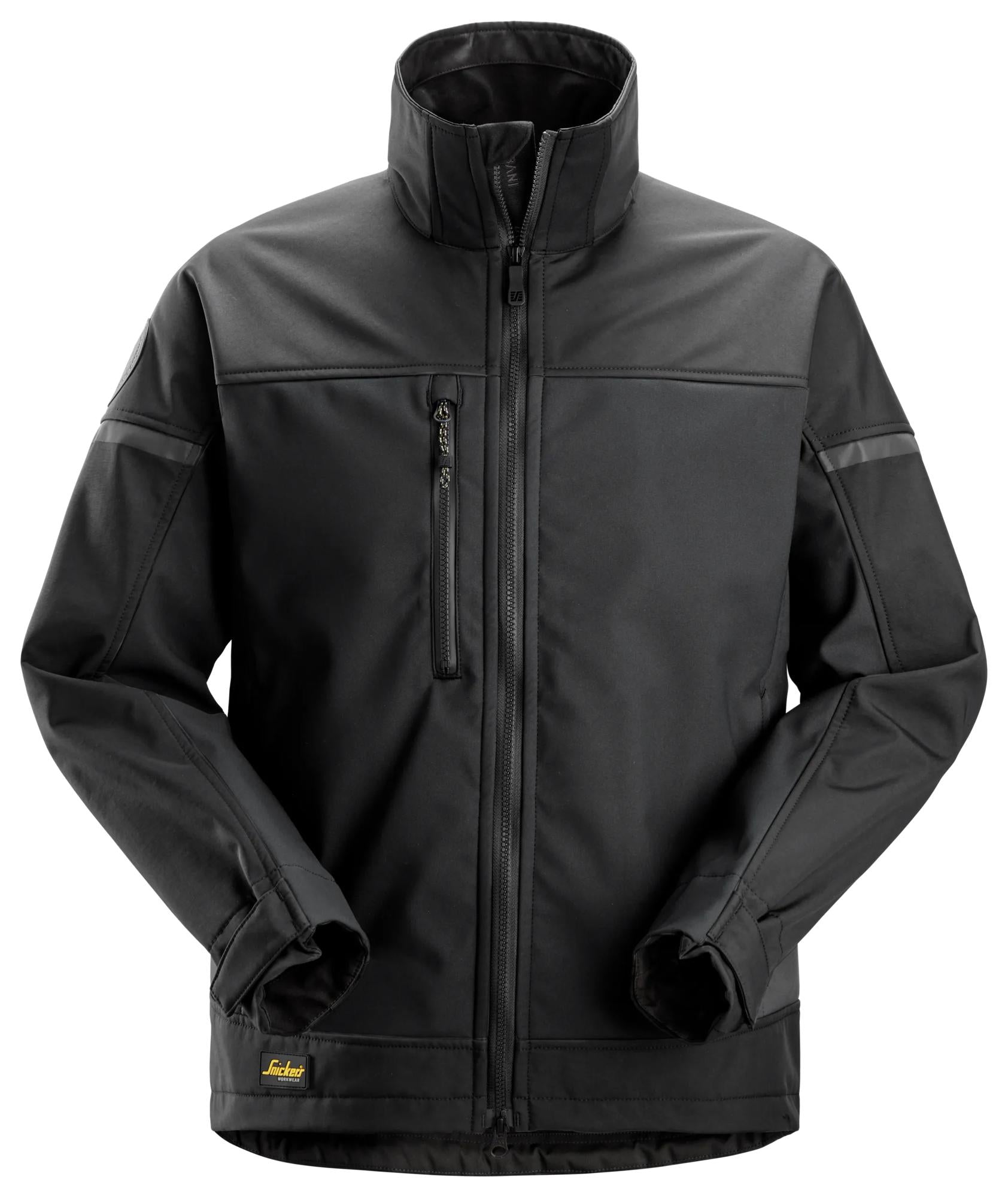 Softshell-stretch-takki - Black/Black