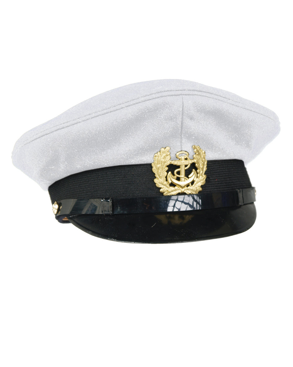 MARINE SCHIRMMÜTZE M ABZ valkoinen-1