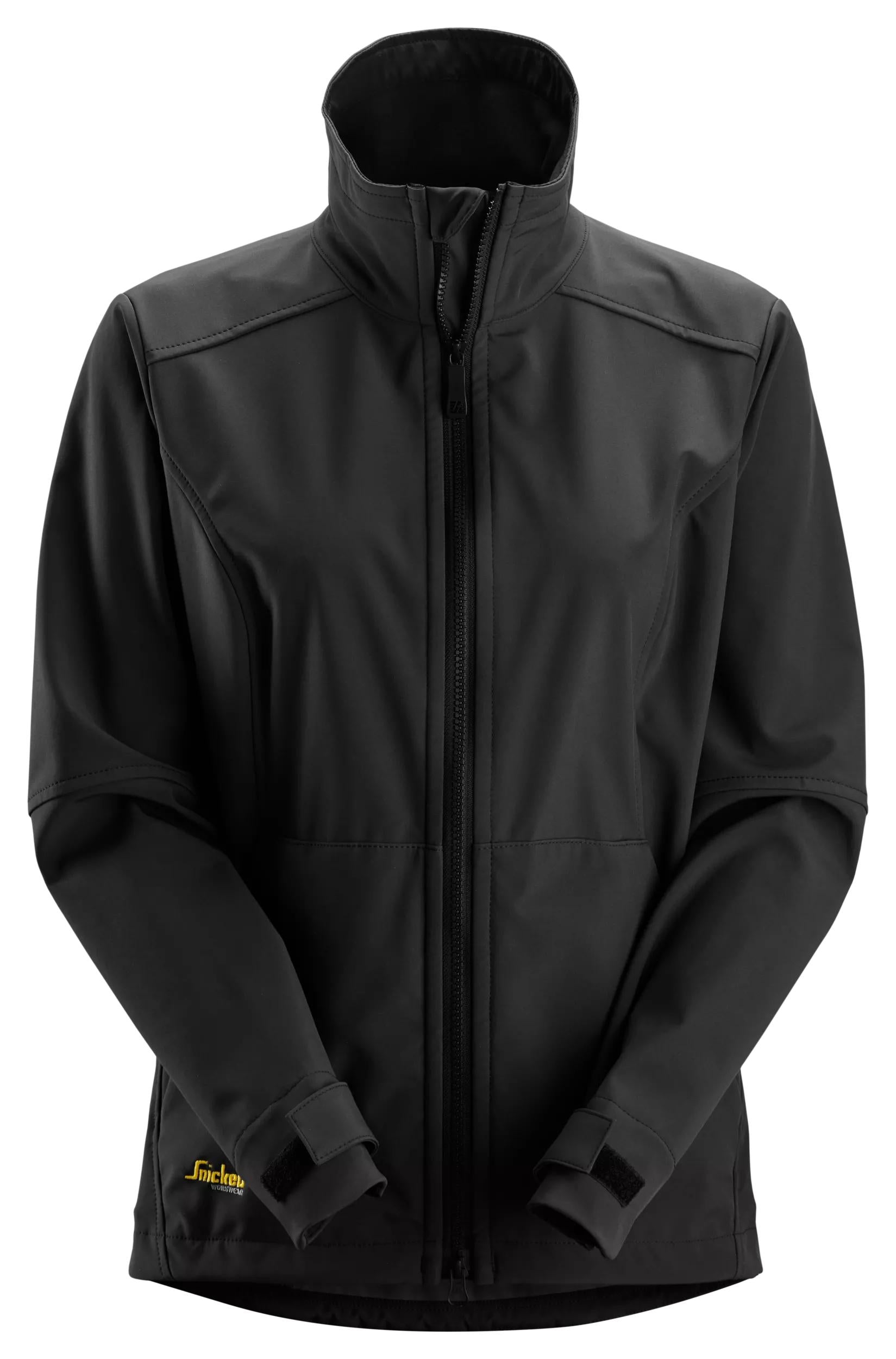Naisten tuulenpitävä softshell-takki - Black