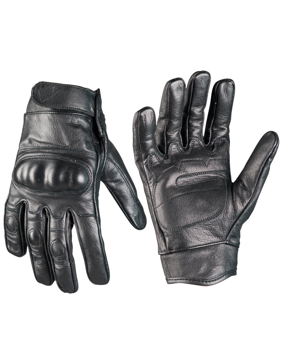 Taktinen GLOVES nahka