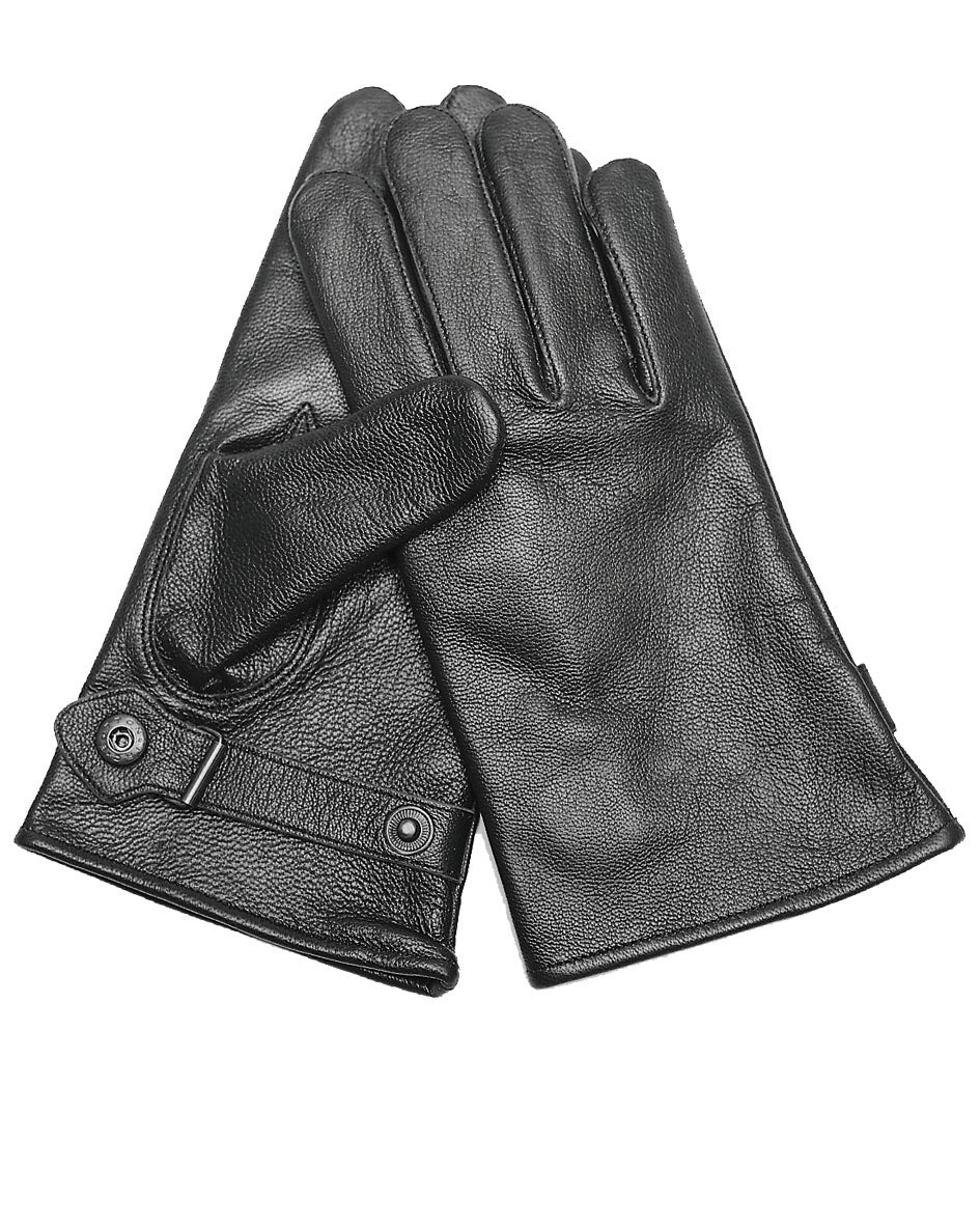 Bundeswehr LEDERFINGERHANDSCHUHE GEF SCHW-1