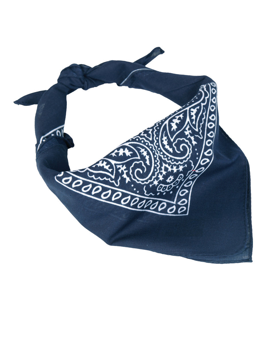 WESTERNHALSTUCH (BANDANA) sininen