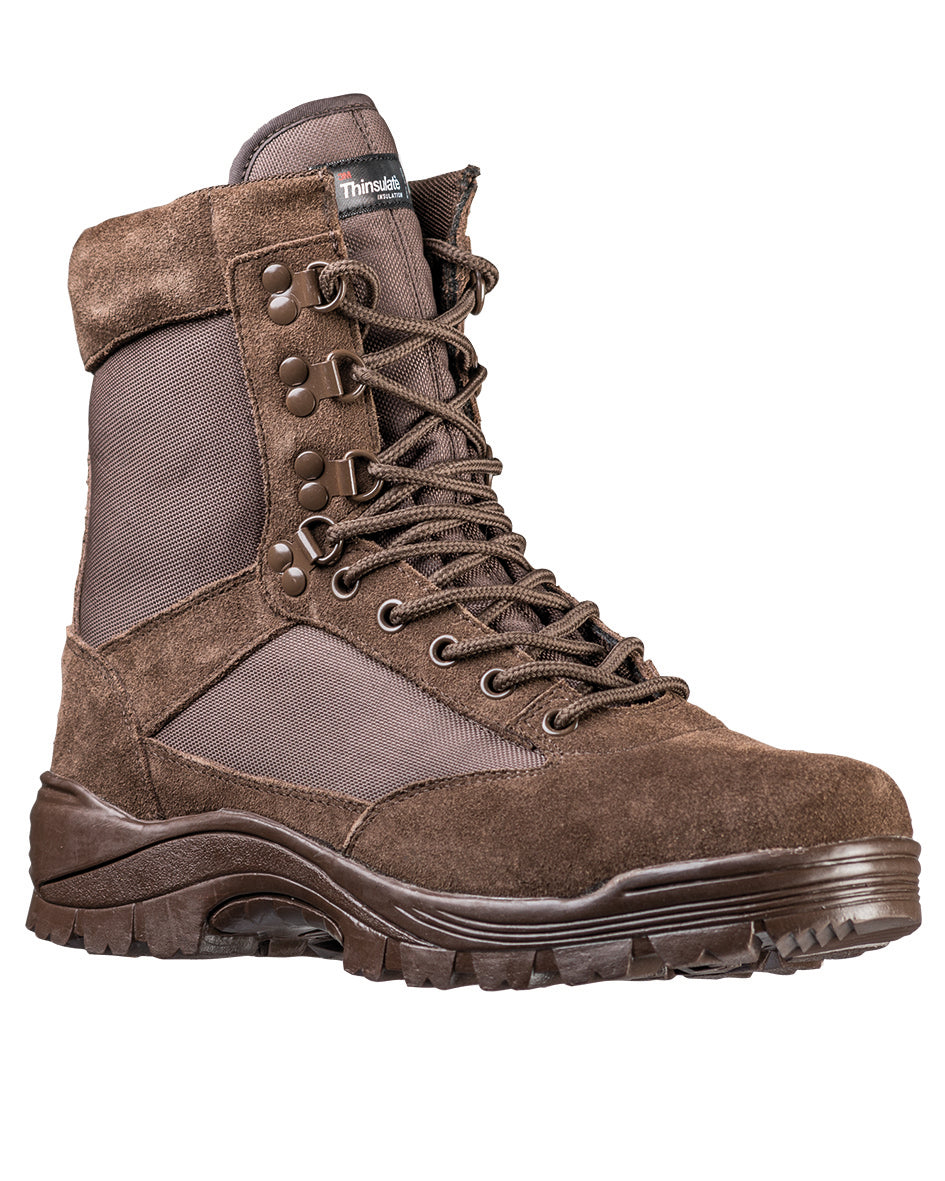 Taktinen BOOT M YKK ZIPPER ruskea
