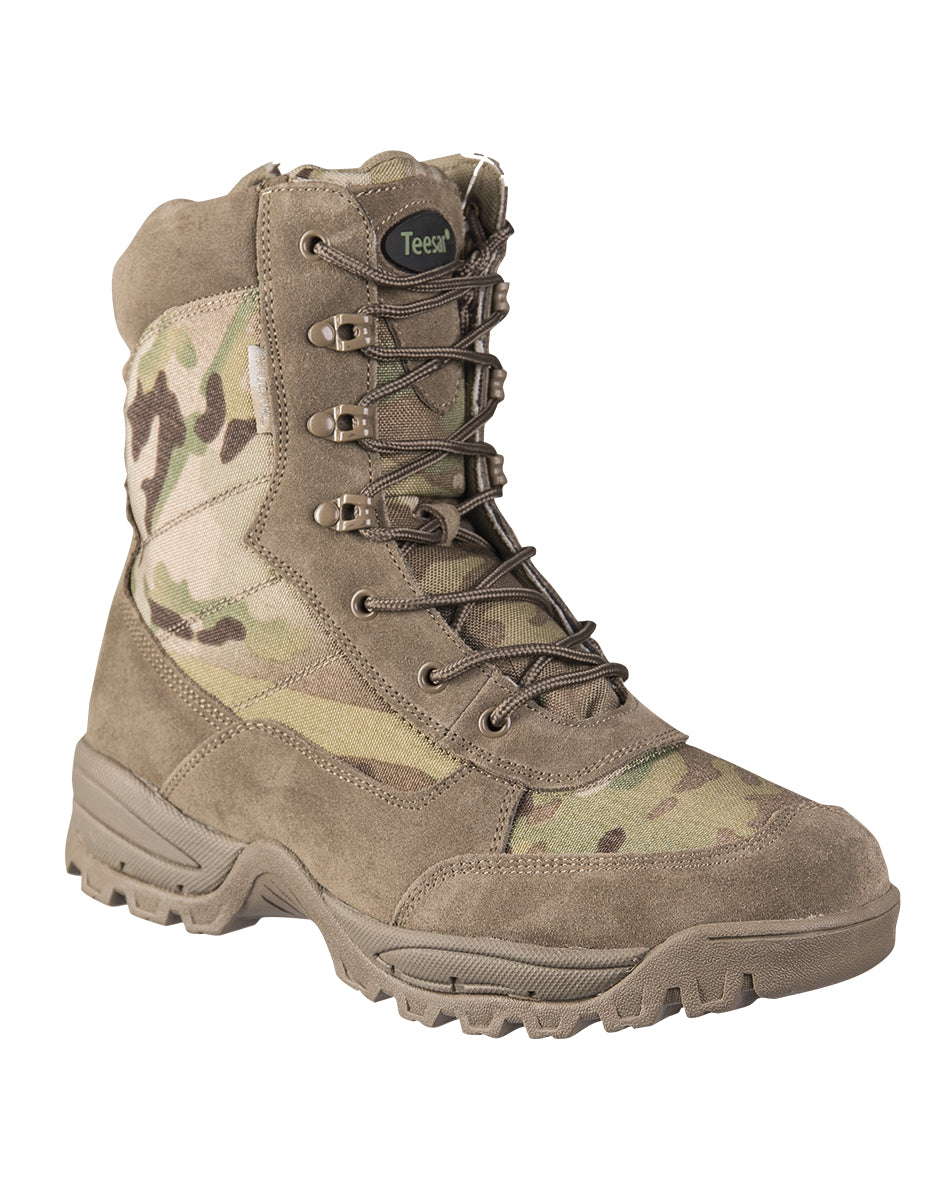 Taktinen BOOT M YKK ZIPPER MULTICAM-1