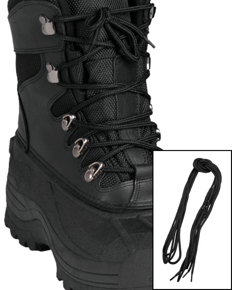 Kengännauhat polyesteri musta 140 CM-1