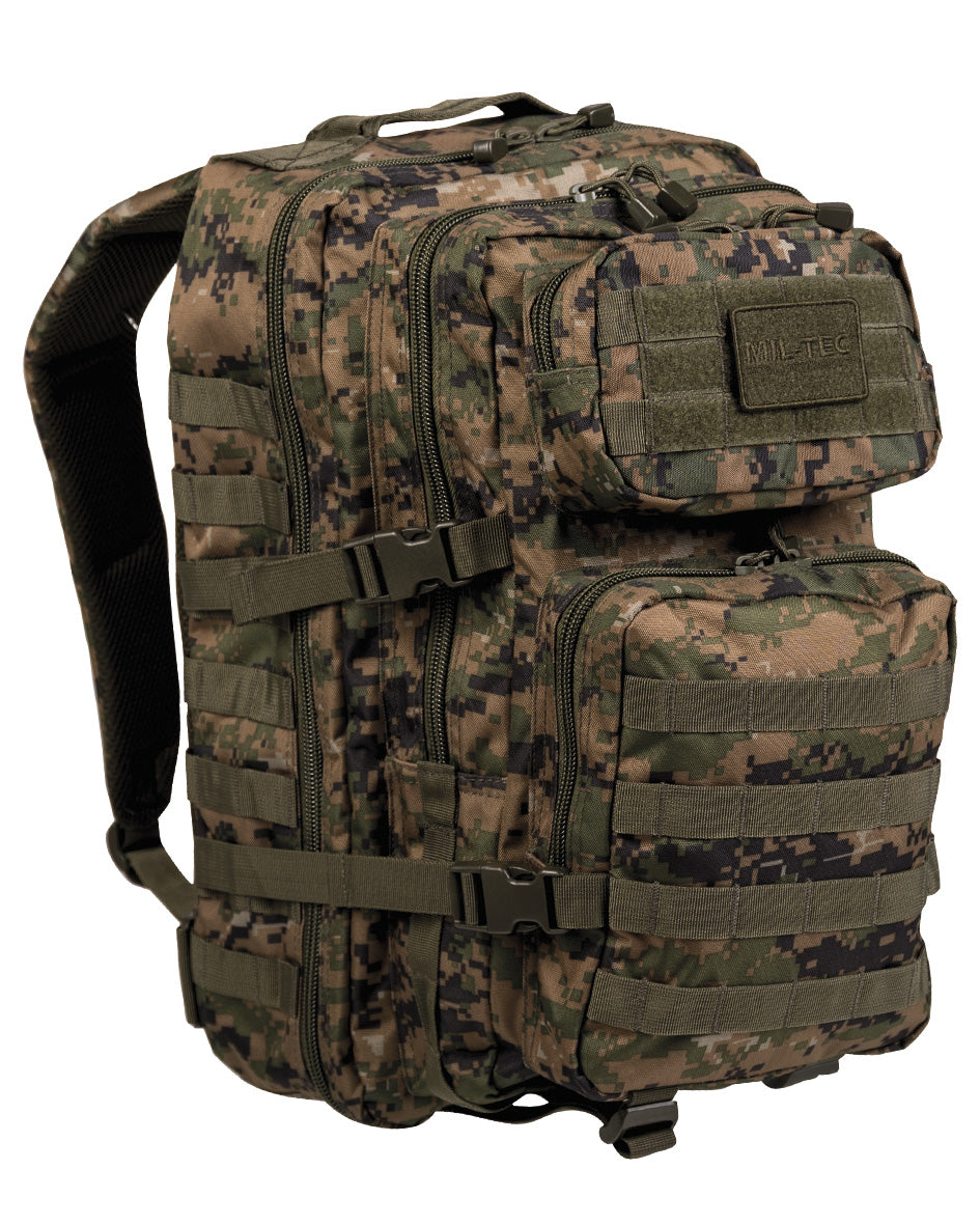 US Assault Pack - reppu L DIGITAL woodland