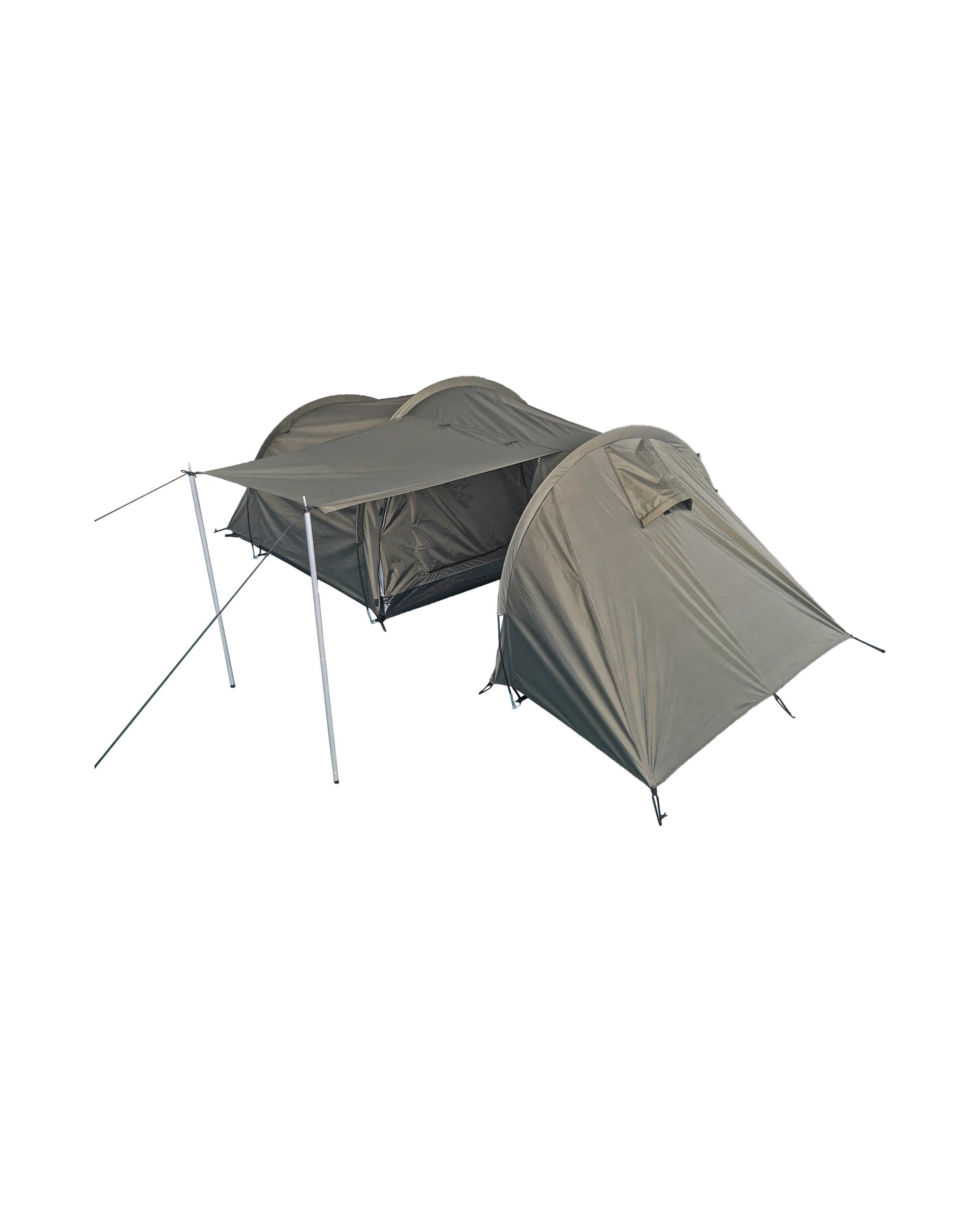 ZELT 2 PERS M STAURAUM 1,30 X 3,90 M-1