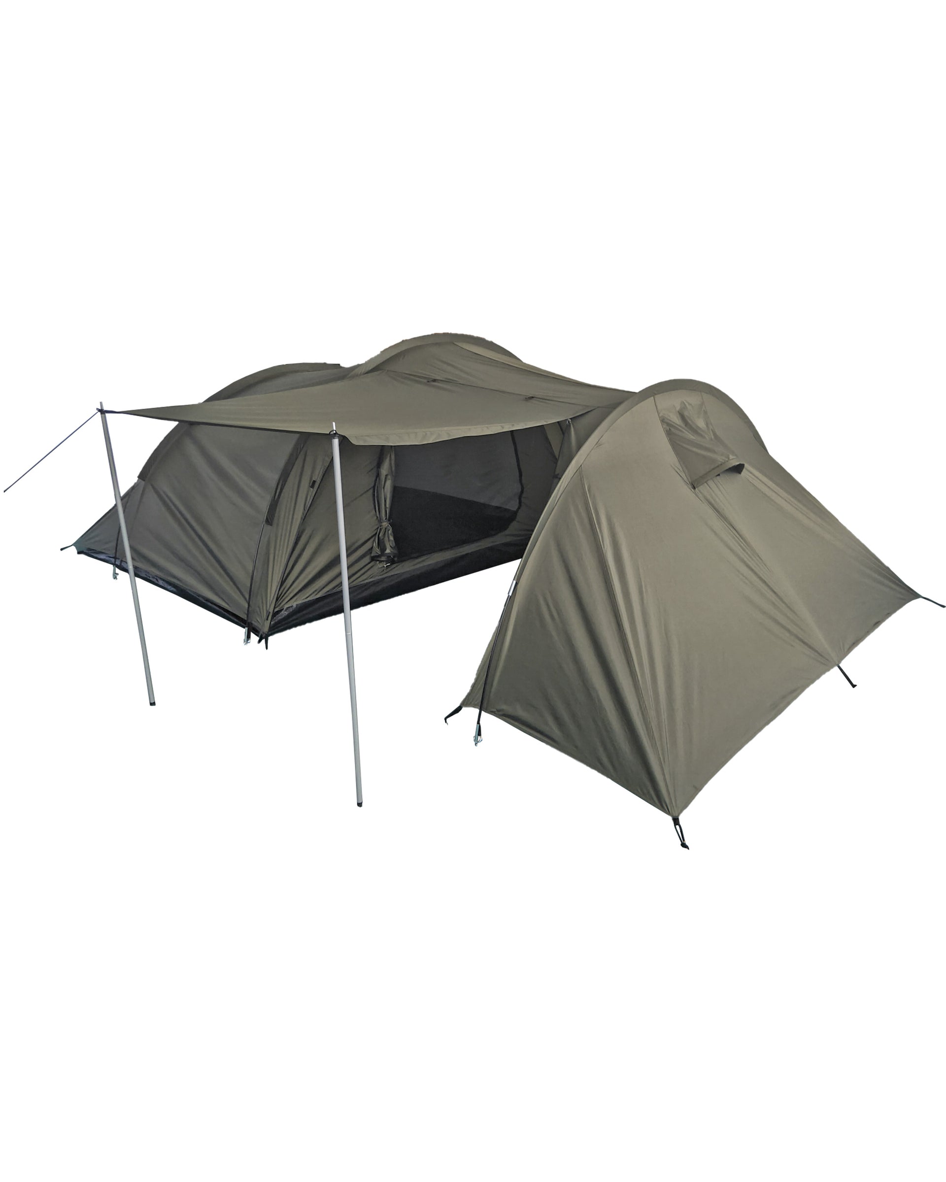 ZELT 4 PERS M STAURAUM 2,50 X 4,20 M