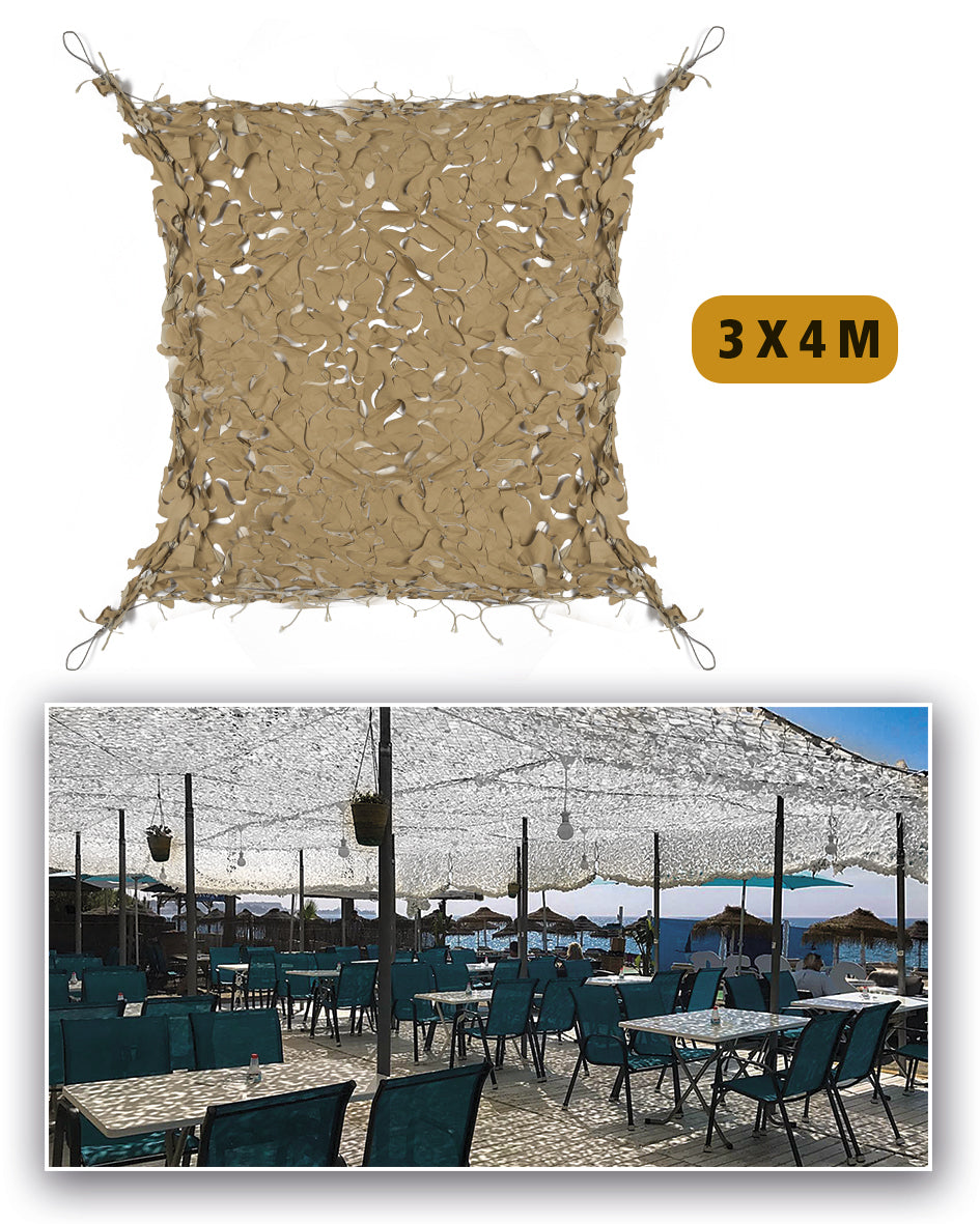 Verkko BROADLEAF 'SHADOW SAIL' 3,0 X 4,0 aavikko-1