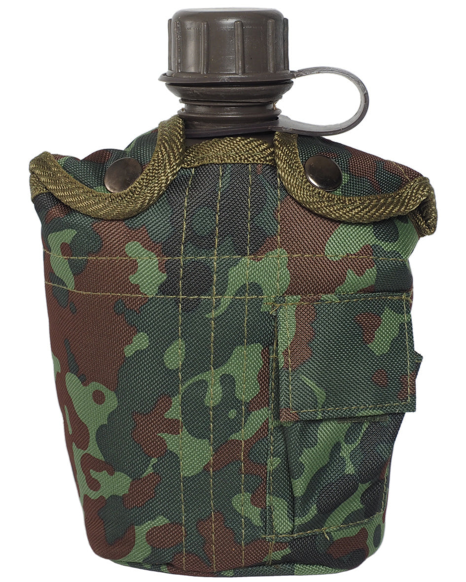 US kenttäpullo muovi IMP 1 l M HÜ flecktarn-1