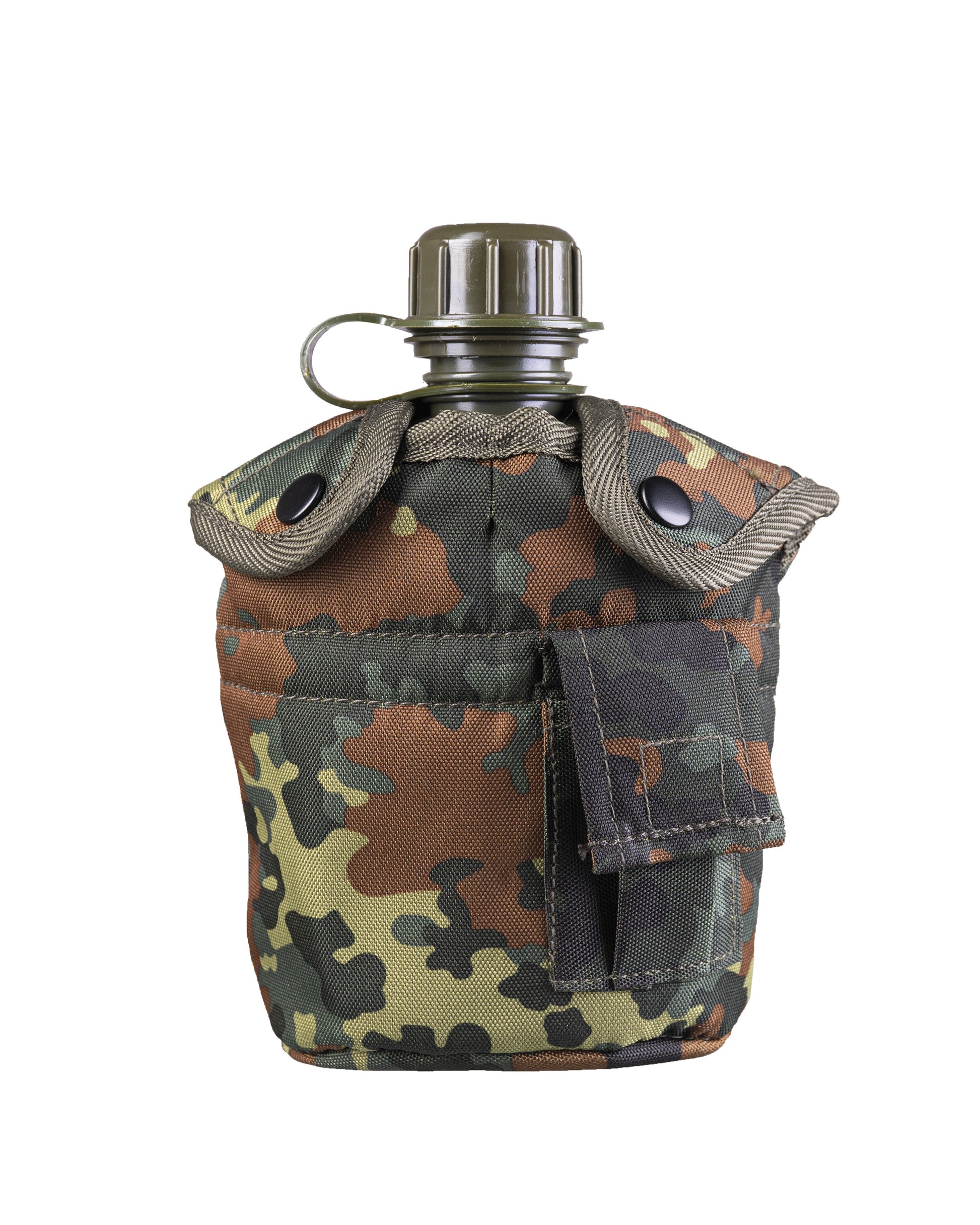 US kenttäpullo muovi M BE U HÜ flecktarn-1
