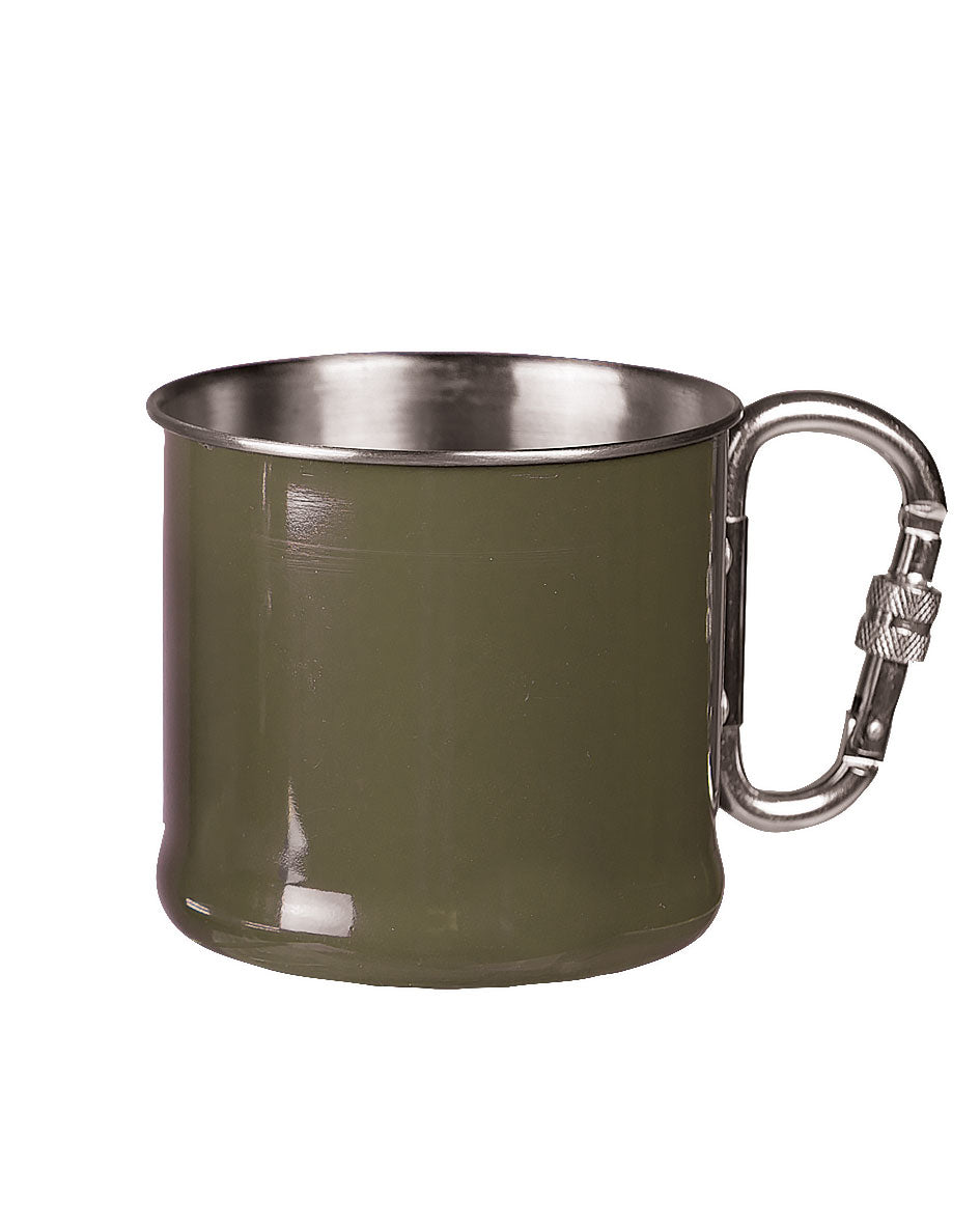 KARABINERBECHER ruostumaton teräs 500 M/L
