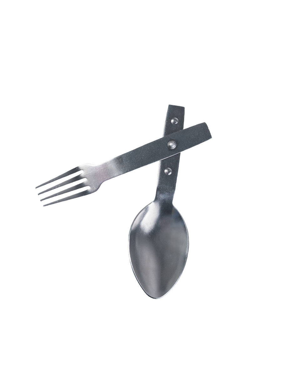 KLAPPESSBESTECK (MILTEC - GÖFFEL) alumiini