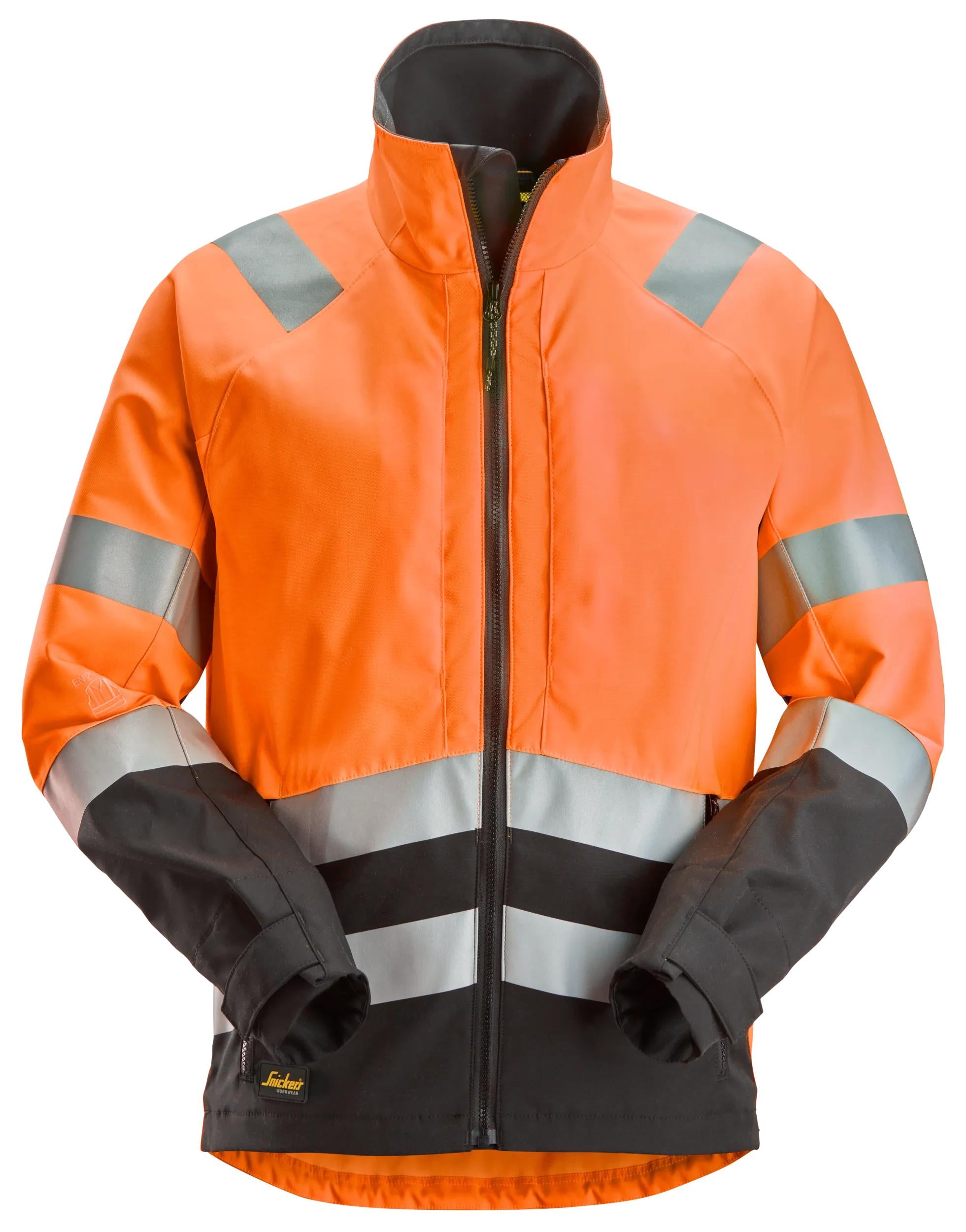 luokka 2/3, takki - High Visibility Orange/Black