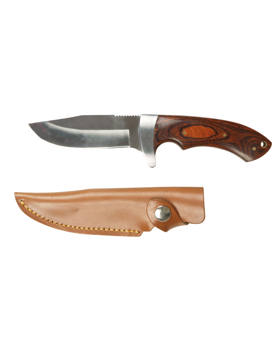 HUNTING KNIFE M HOLZGRIFF 105 MM