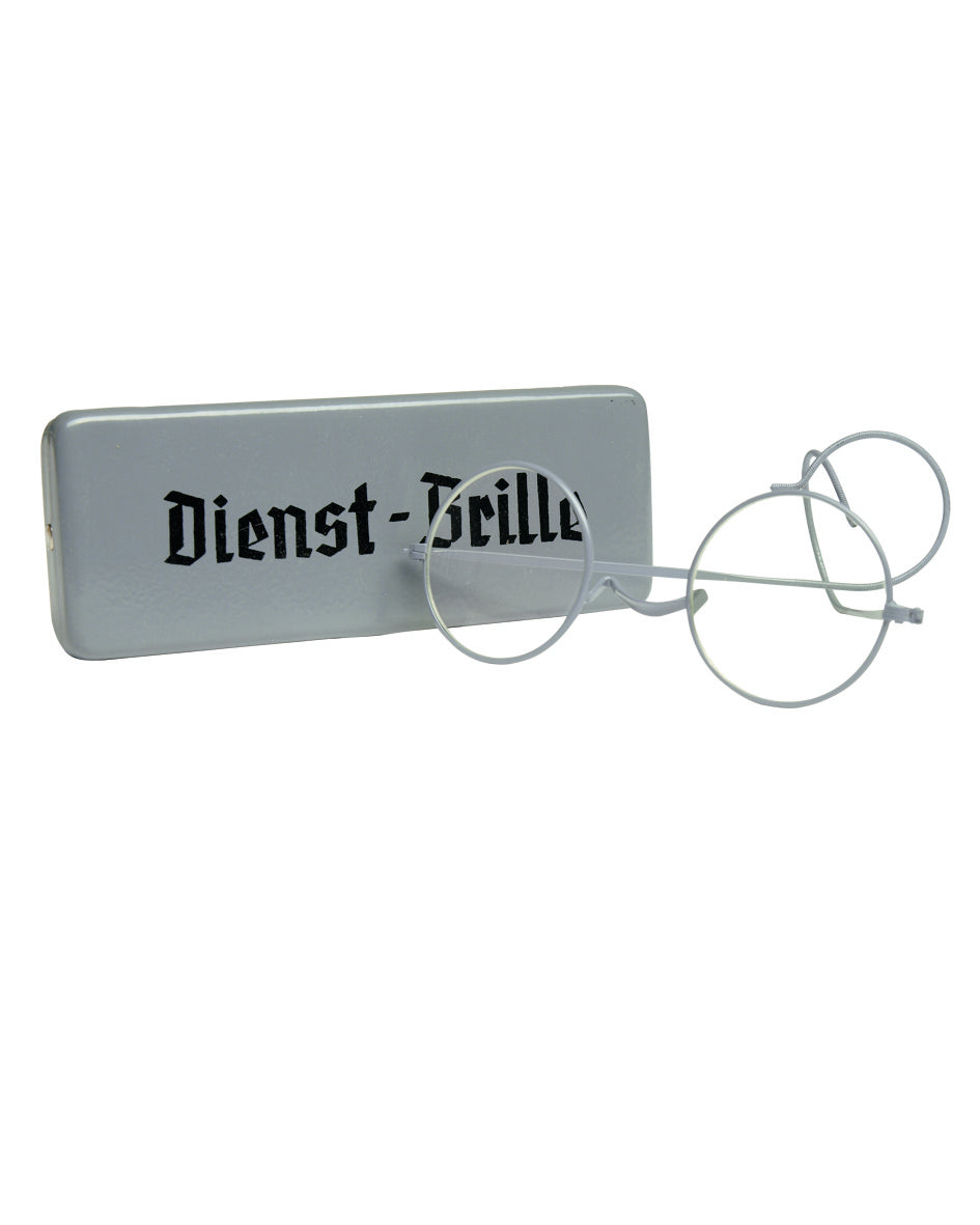 Wehrmacht DIENSTBRILLE M BEHÄLTER (repro)-1