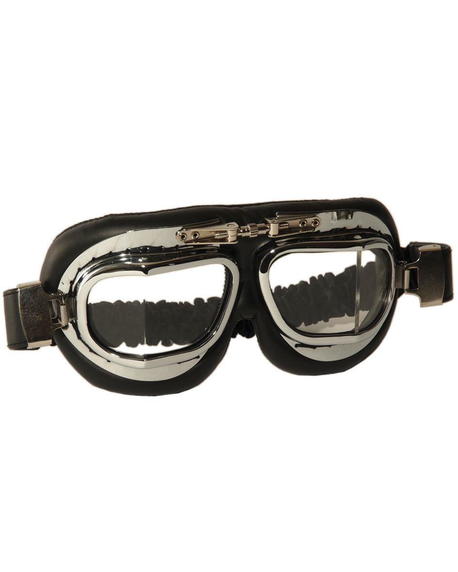 FLIEGERBRILLE tyyppi RAF muovi CHROM