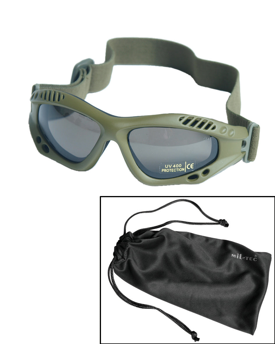 Kommando BRILLE AIR PRO oliivi savu