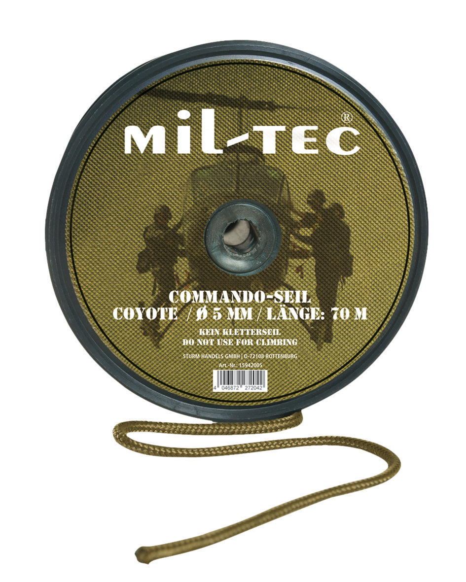 Kommando - köysi coyote 5 MM (70 M ROLLE)-1