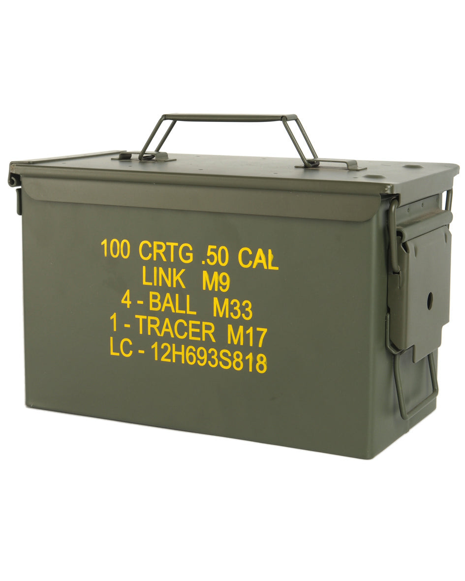 US AMMO BOX teräs M 2 A 1 CAL 50-1
