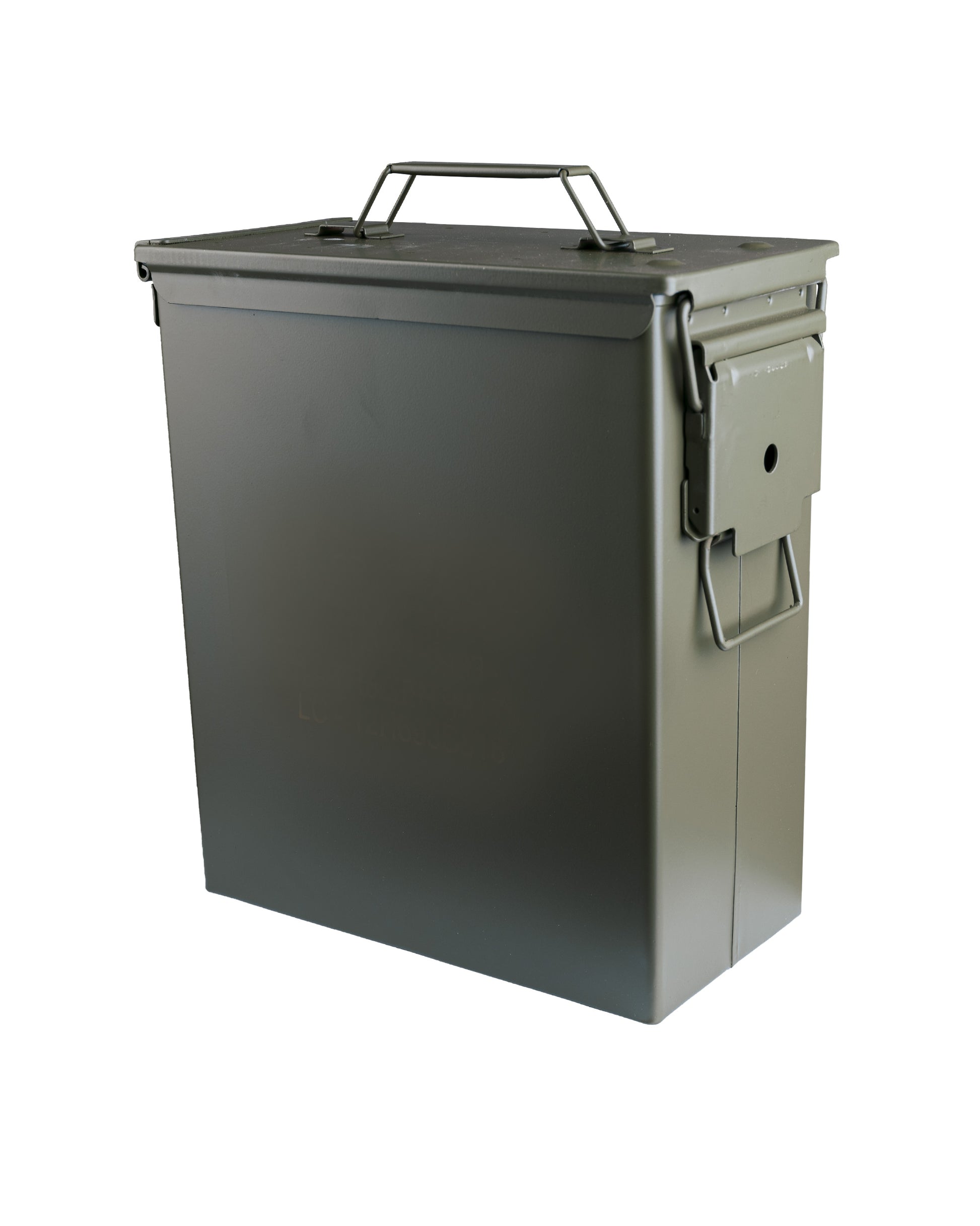 US AMMO BOX teräs M 9 CAL 50 L oliivi OHNE PRINT-1