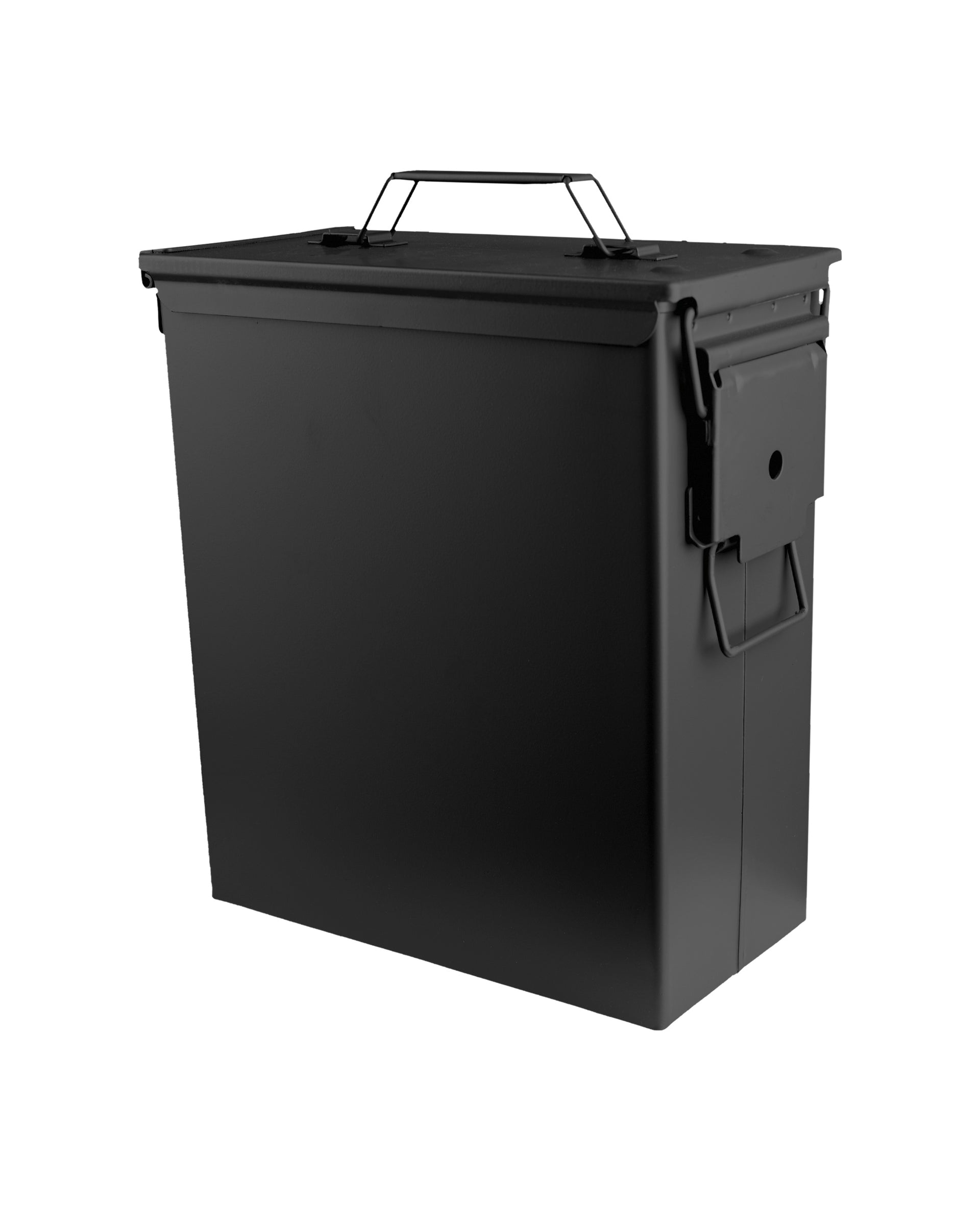 US AMMO BOX teräs M 9 CAL 50 L musta OHNE PRINT