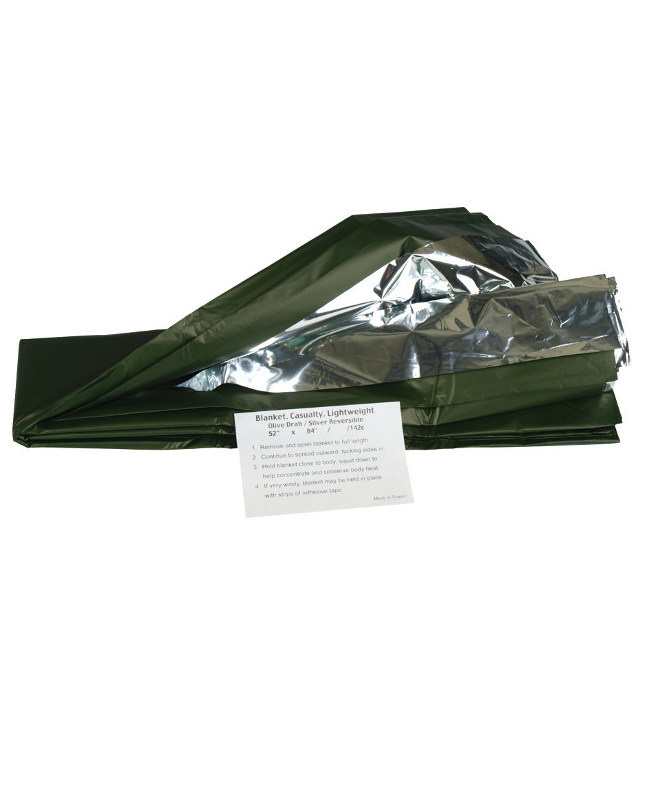 SURVIVAL DECKE SILBER/oliivi-1