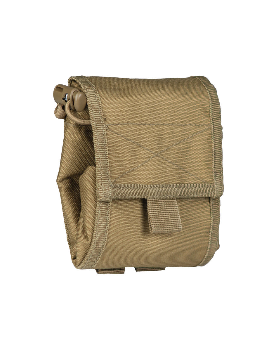 EMPTY SHELL POUCH COLLAPS coyote