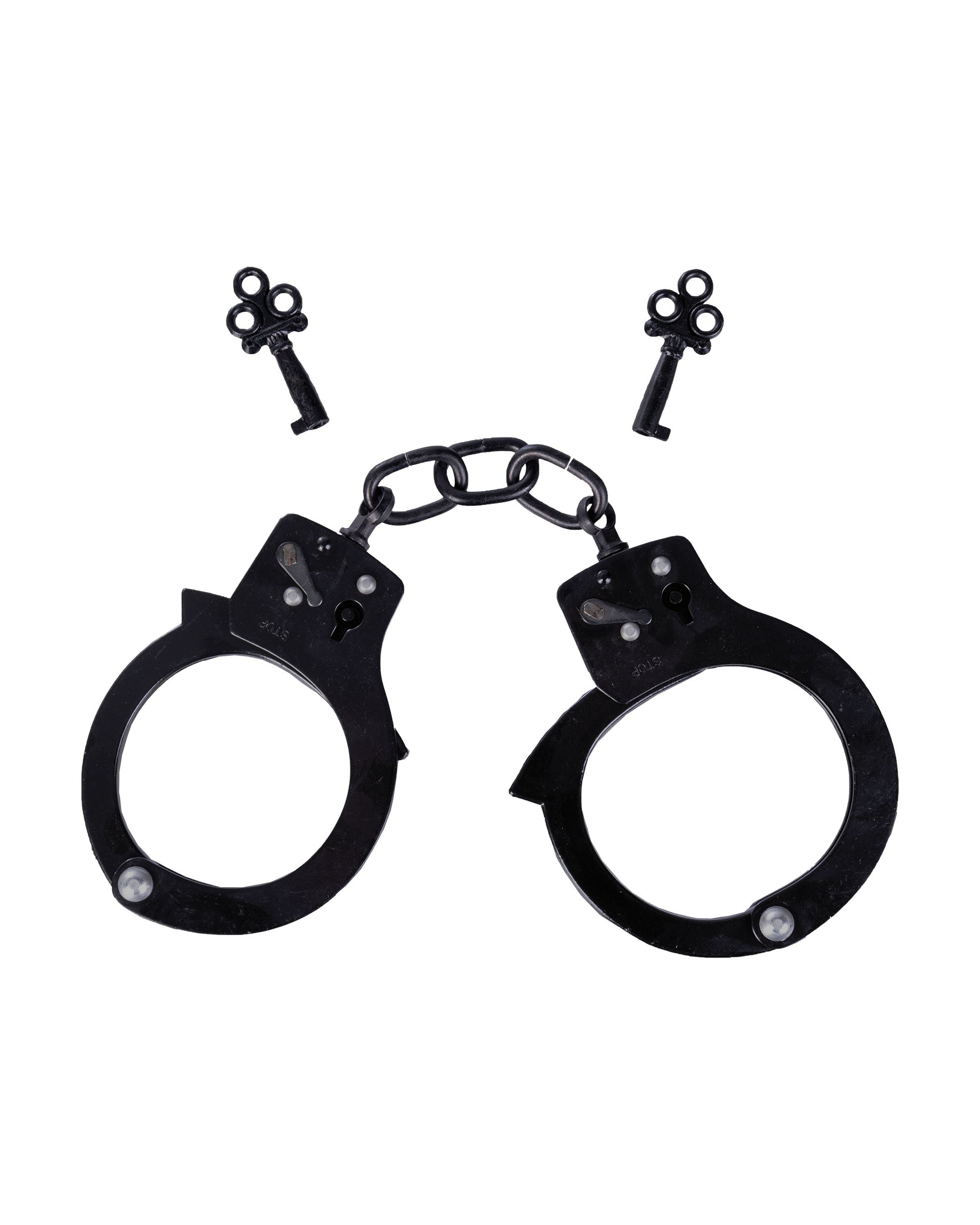 HAND CUFFS single LOCK musta O GEW AG