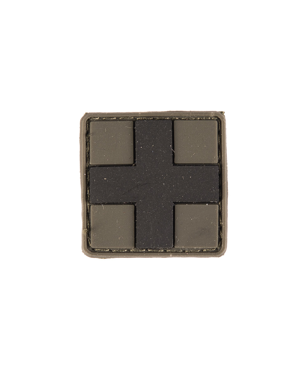 Merkki 3 D FIRST AID PVC tarrakiinnityksellä oliivi S