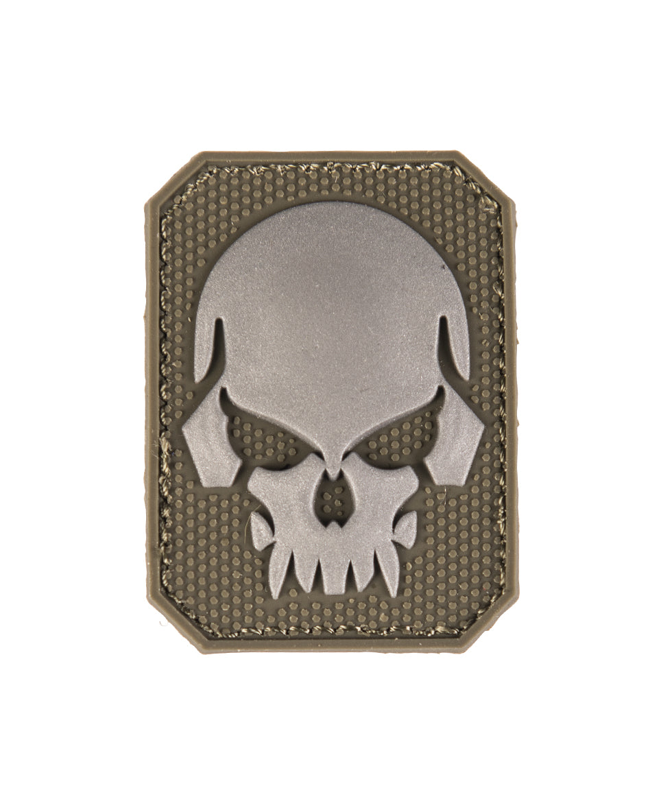 Merkki 3 D SKULL PVC tarrakiinnityksellä S-1