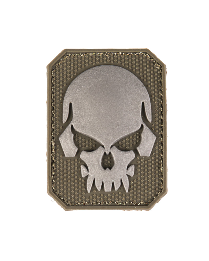 Merkki 3 D SKULL PVC tarrakiinnityksellä S-1